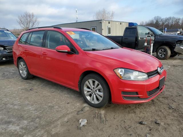 3VW017AU7HM533752 - 2017 VOLKSWAGEN GOLF SPORT S RED photo 4