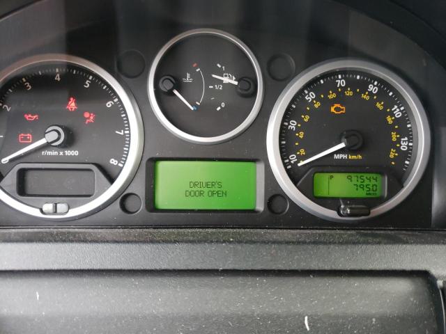 SALSK25487A983453 - 2007 LAND ROVER RANGE ROVE HSE BLACK photo 9