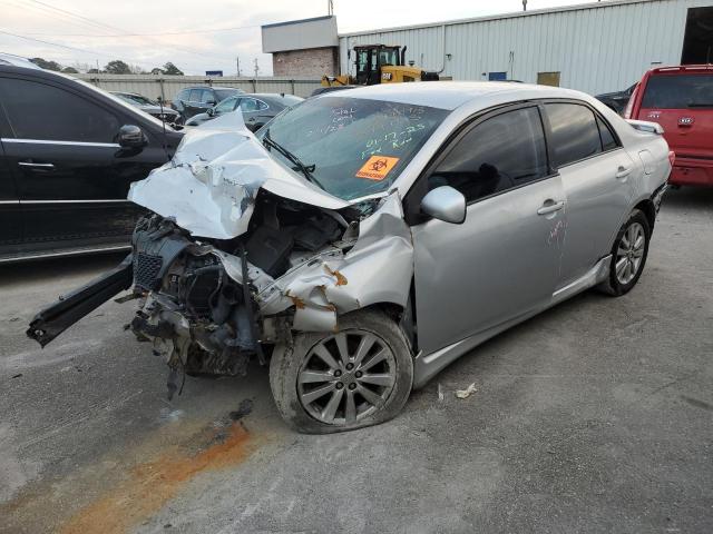 2T1BU4EE2AC472121 - 2010 TOYOTA COROLLA BASE BLUE photo 1