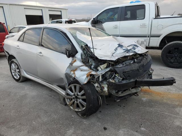 2T1BU4EE2AC472121 - 2010 TOYOTA COROLLA BASE BLUE photo 4