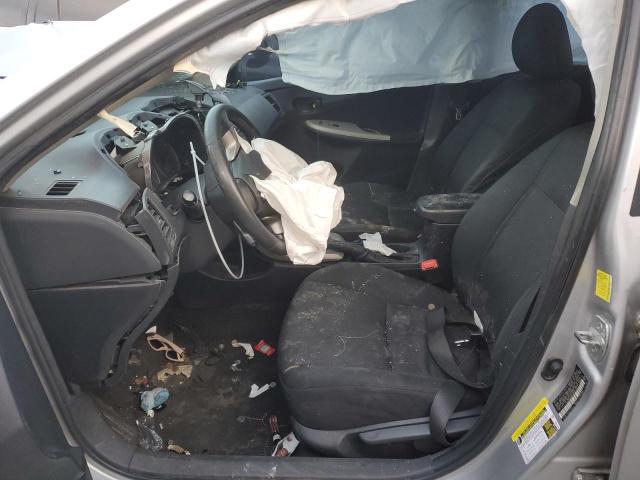 2T1BU4EE2AC472121 - 2010 TOYOTA COROLLA BASE BLUE photo 7