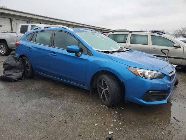 4S3GTAV69L3702541 - 2020 SUBARU IMPREZA PREMIUM BLUE photo 4