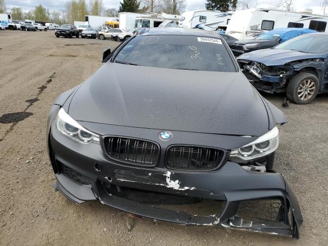 WBA3R1C5XEK191547 - 2014 BMW 435 I BLACK photo 5