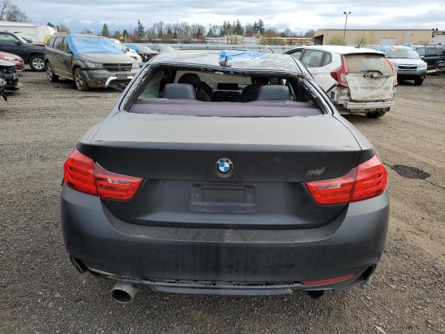 WBA3R1C5XEK191547 - 2014 BMW 435 I BLACK photo 6