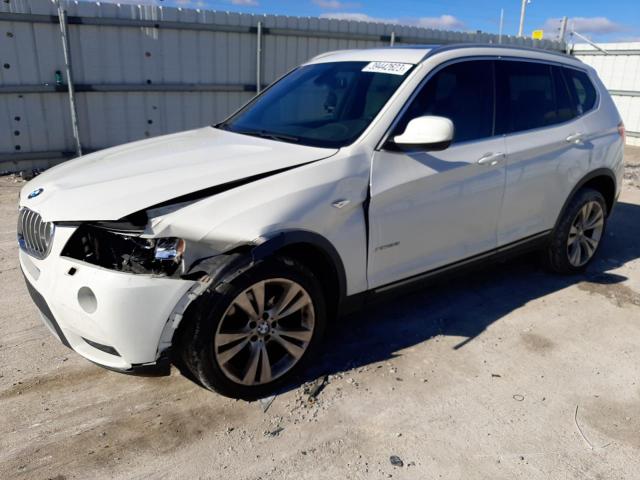 5UXWX7C58CL737549 - 2012 BMW X3 XDRIVE35I WHITE photo 1