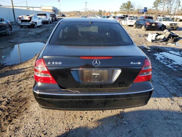 WDBUF87J76X191217 - 2006 MERCEDES-BENZ E 350 4MATIC BLACK photo 6