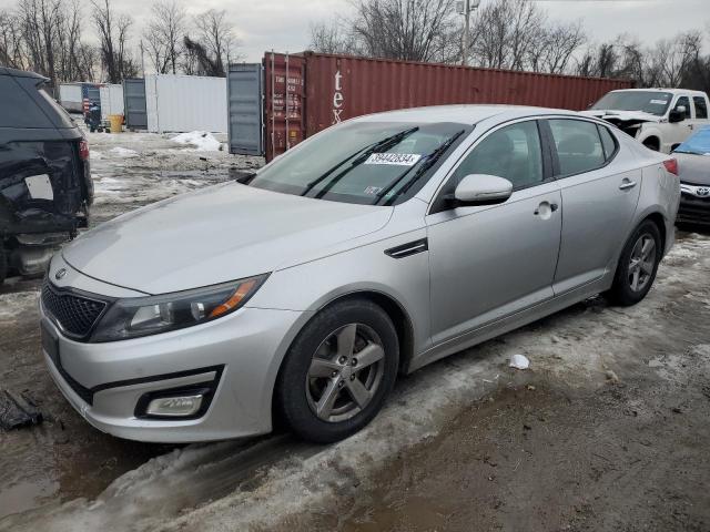 5XXGM4A73EG260937 - 2014 KIA OPTIMA LX SILVER photo 1