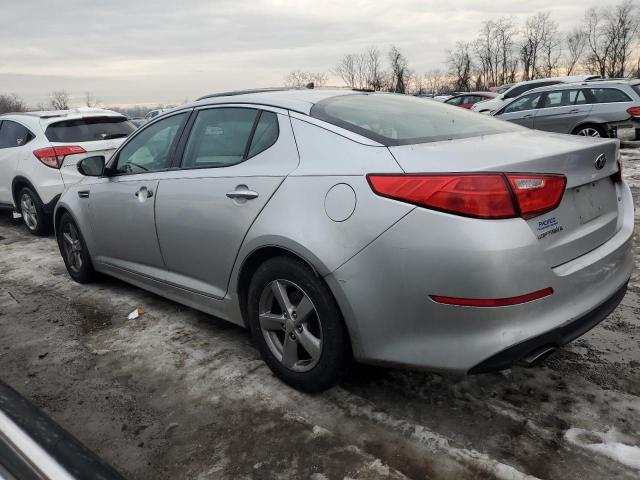 5XXGM4A73EG260937 - 2014 KIA OPTIMA LX SILVER photo 2