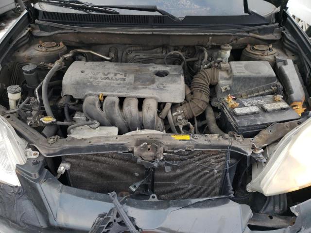 2T1KR32E05C886584 - 2005 TOYOTA COROLLA MA XR CHARCOAL photo 11