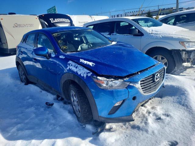 JM1DKFB78H0167002 - 2017 MAZDA CX-3 SPORT BLUE photo 4