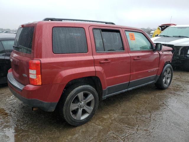 1C4NJPFA8ED849367 - 2014 JEEP PATRIOT LATITUDE RED photo 3