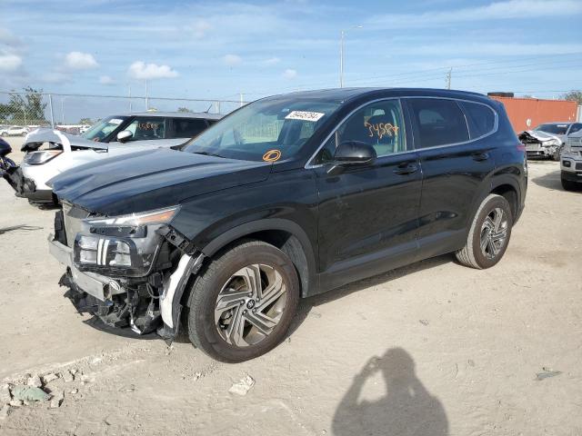 5NMS14AJ4MH347857 - 2021 HYUNDAI SANTA FE SE BLACK photo 1