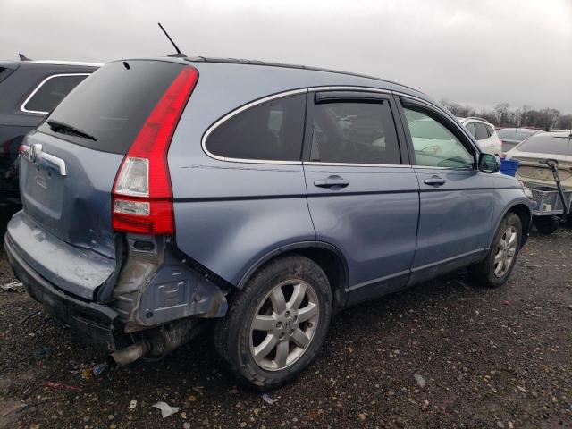 JHLRE38787C034498 - 2007 HONDA CR-V EXL TURQUOISE photo 3