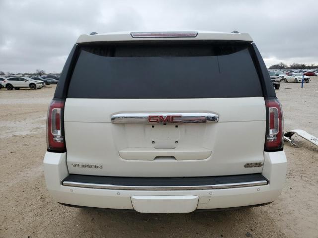 1GKS1CKJ6FR685370 - 2015 GMC YUKON DENALI WHITE photo 6