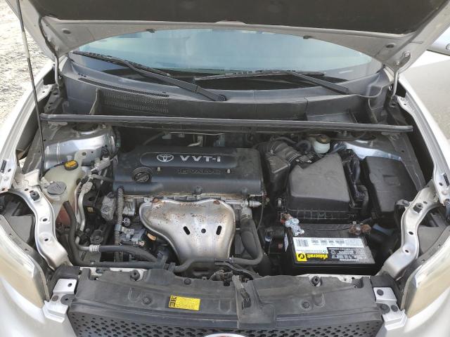 JTLKE50E581034884 - 2008 TOYOTA SCION XB Silber Foto 12
