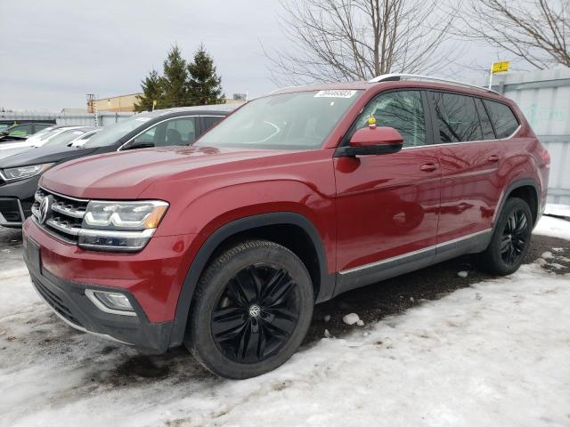 1V2MR2CAXJC555625 - 2018 VOLKSWAGEN ATLAS SEL RED photo 1