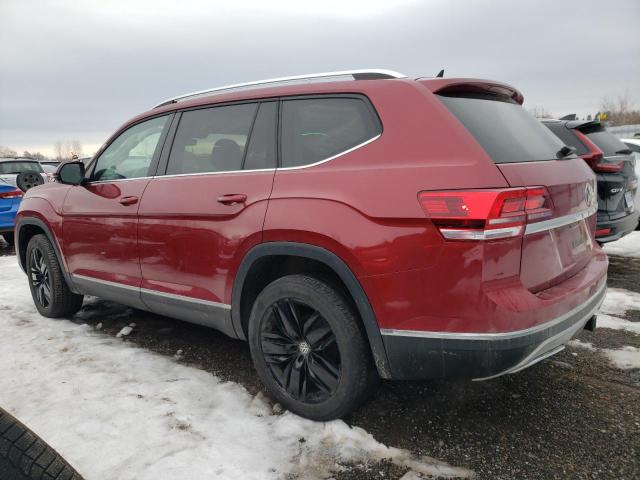 1V2MR2CAXJC555625 - 2018 VOLKSWAGEN ATLAS SEL RED photo 2