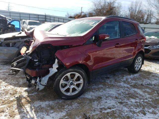 MAJ3P1TE9JC228168 - 2018 FORD ECOSPORT SE Marron photo 1