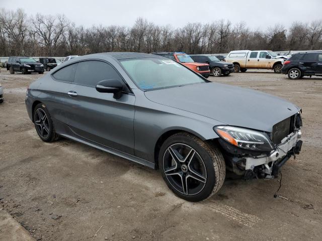 WDDWJ8EB1KF861273 - 2019 MERCEDES-BENZ C 300 4MATIC GRAY photo 4