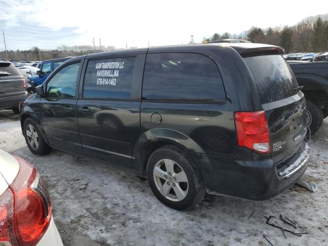 2C4RDGBG4DR778876 - 2013 DODGE GRAND CARA SE BLACK photo 2