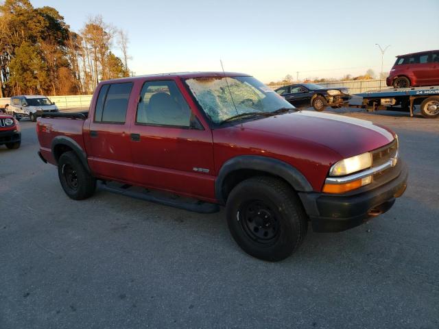 1GCDT13X34K152050 - 2004 CHEVROLET S TRUCK S10 BURGUNDY photo 4