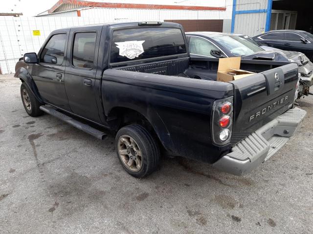 1N6ED27T84C468453 - 2004 NISSAN FRONTIER CREW CAB XE V6 BLACK photo 2