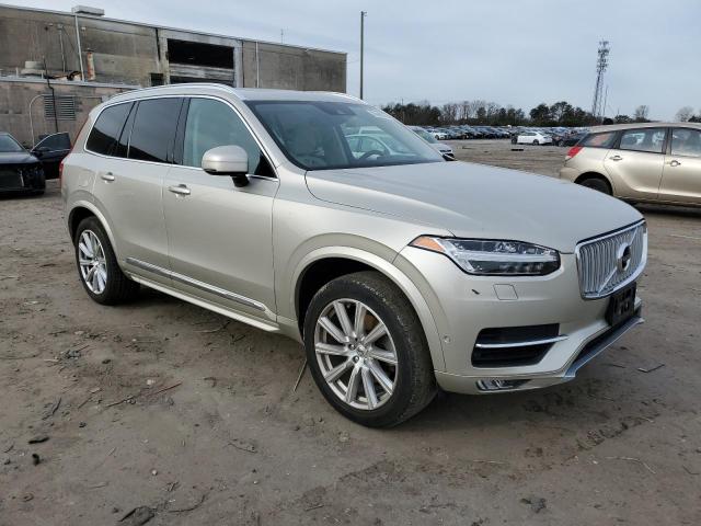 YV4A22PLXJ1382136 - 2018 VOLVO XC90 T6 BEIGE photo 4