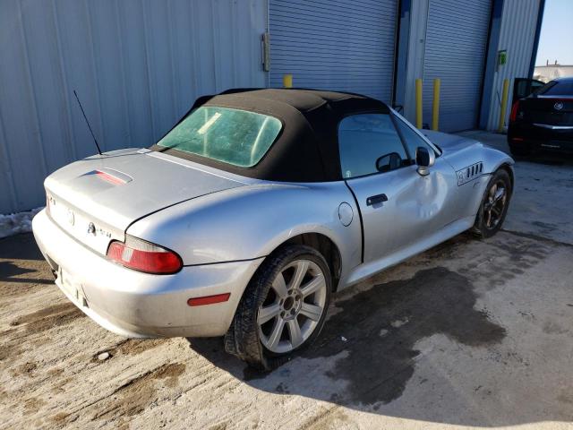 WBACN33421LM00430 - 2001 BMW Z3 2.5 SILVER photo 3