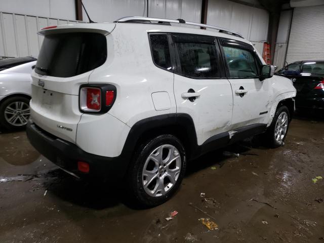 ZACCJBDTXFPC07900 - 2015 JEEP RENEGADE LIMITED WHITE photo 3