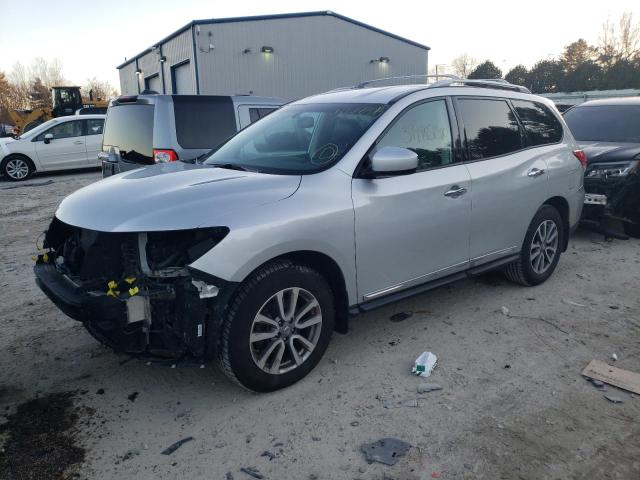 5N1AR2MM3GC654773 - 2016 NISSAN PATHFINDER S SILVER photo 1