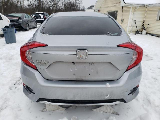 2HGFC2F64KH546292 - 2019 HONDA CIVIC LX SILVER photo 6