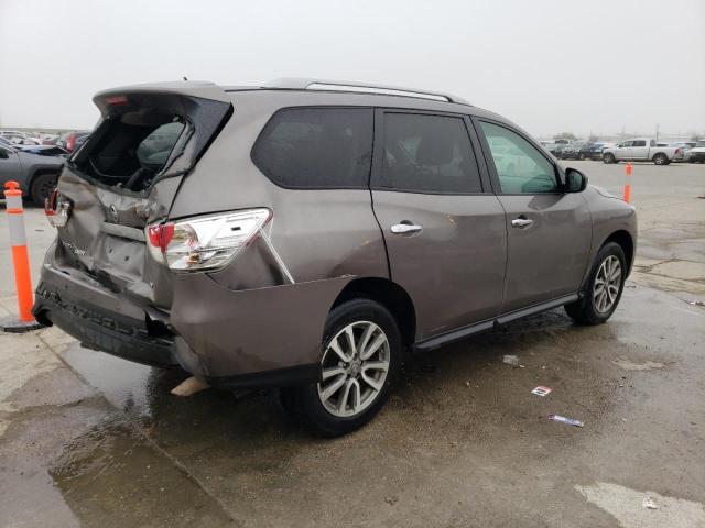 5N1AR2MN8DC613950 - 2013 NISSAN PATHFINDER S GRAY photo 3