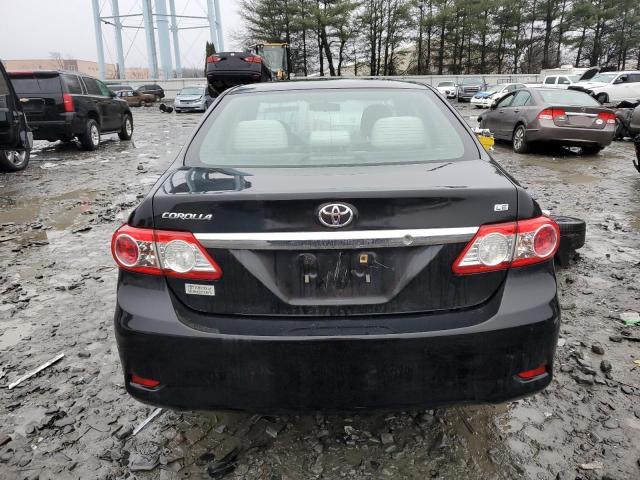 2T1BU4EE6DC957902 - 2013 TOYOTA COROLLA BASE BLACK photo 6