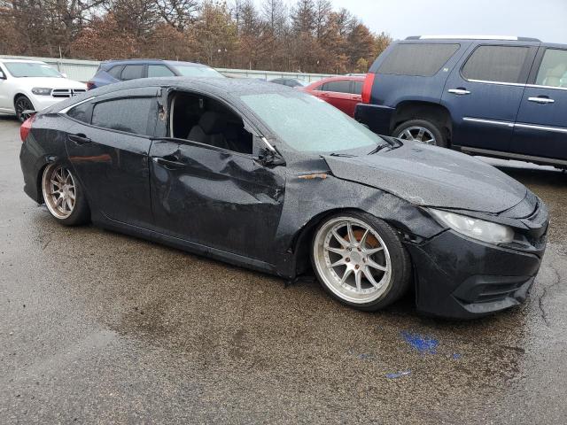 2HGFC2F54JH574647 - 2018 HONDA CIVIC LX BLACK photo 4