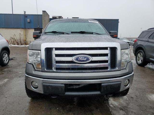 1FTFW1EV5AFA39944 - 2010 FORD F150 SUPERCREW GRAY photo 5