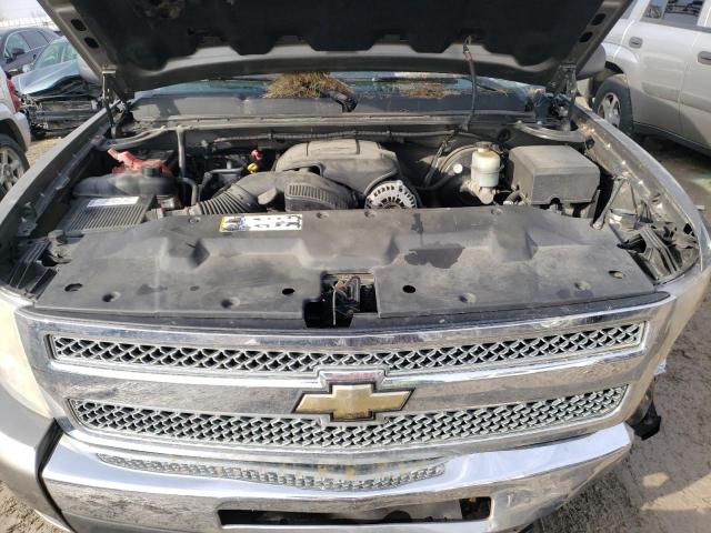 2GCEC13C471620583 - 2007 CHEVROLET SILVERADO C1500 CREW CAB GRAY photo 11