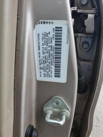 1Y1SK548X2Z418897 - 2002 CHEVROLET GEO PRIZM BASE BEIGE photo 13