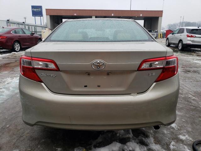 4T4BF1FK6DR276169 - 2013 TOYOTA CAMRY L BEIGE photo 6