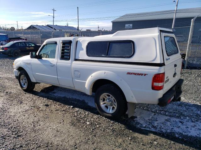 1FTKR4EE4BPB12336 - 2011 FORD RANGER SUPER CAB WHITE photo 2