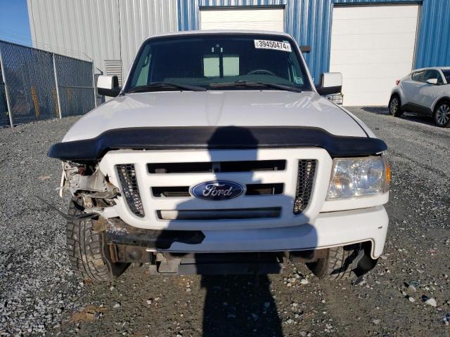 1FTKR4EE4BPB12336 - 2011 FORD RANGER SUPER CAB WHITE photo 5