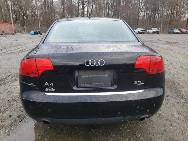 WAUDF78E87A149427 - 2007 AUDI A4 2.0T QUATTRO BLACK photo 6