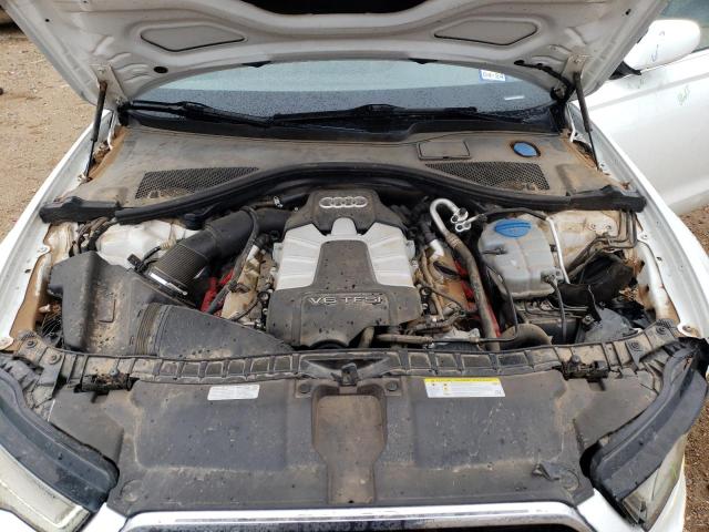 WAUHGAFC5EN055962 - 2014 AUDI A6 PRESTIGE თეთრი ფოტო 11