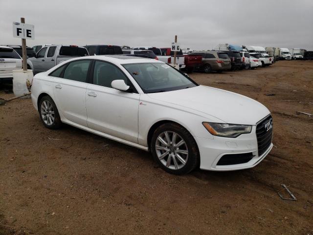 WAUHGAFC5EN055962 - 2014 AUDI A6 PRESTIGE WHITE photo 4