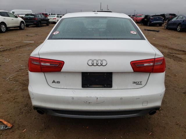 WAUHGAFC5EN055962 - 2014 AUDI A6 PRESTIGE თეთრი ფოტო 6