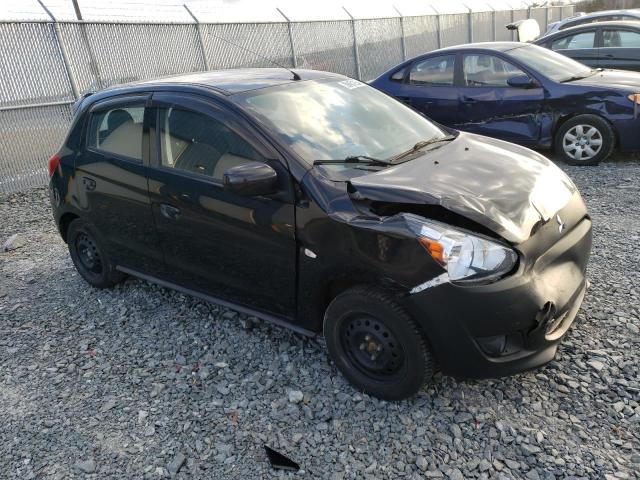 ML32A4HJ6EH013552 - 2014 MITSUBISHI MIRAGE ES BLACK photo 4