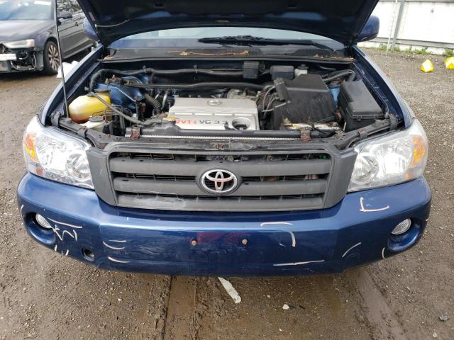 JTEEP21A950135243 - 2005 TOYOTA HIGHLANDER LIMITED BLUE photo 11