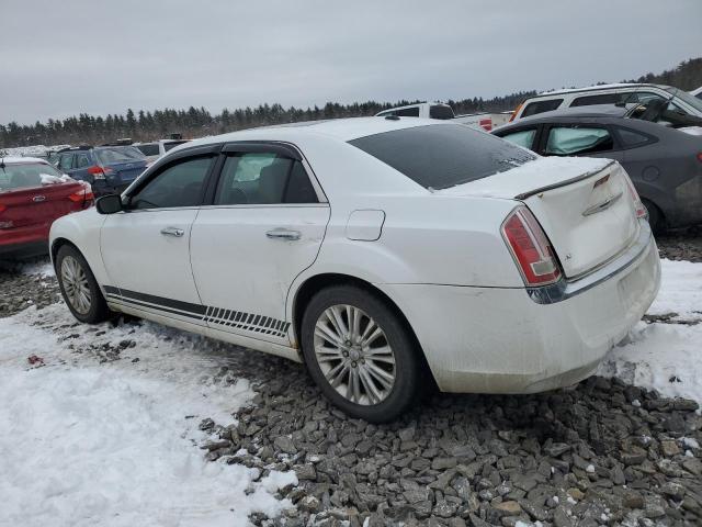 2C3CCAKT2CH143389 - 2012 CHRYSLER 300C WHITE photo 2