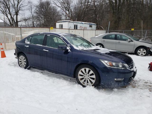 1HGCR2F86DA045537 - 2013 HONDA ACCORD EXL BLUE photo 4