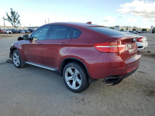 5UXFG8C56BLZ96951 - 2011 BMW X6 XDRIVE50I BURGUNDY photo 2