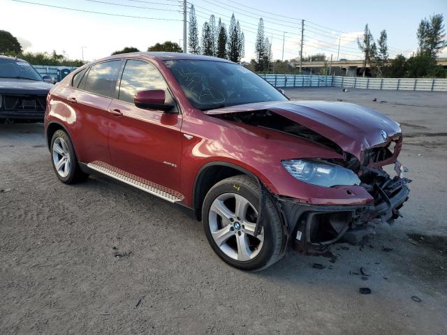 5UXFG8C56BLZ96951 - 2011 BMW X6 XDRIVE50I BURGUNDY photo 4